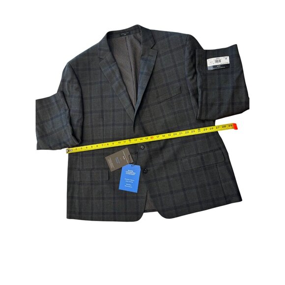 Shaquille O'Neal XLG Mens Big and Tall Plaid Stretch Fabric Regular Size 54R - Picture 4 of 10